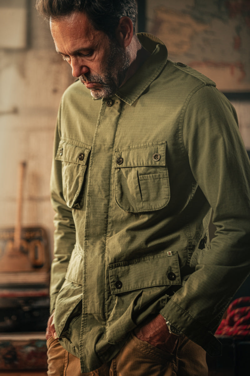 Carter Jungle Jacket Olive | Army Jackets | &SONS