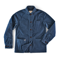 Damsons Meadow Chore Jacket Blue