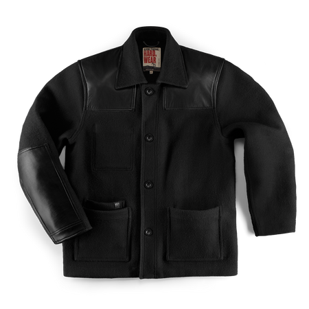 60s DonkeyJacket ドンキージャケット ブラック Lサイズ ブラック 黒 ドンキー ジャケット レザー 牛革 ヨーク