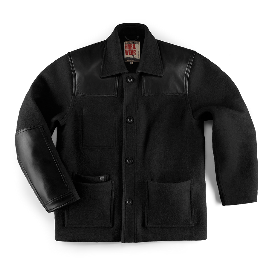 &SONS Curtis Donkey Jacket Black