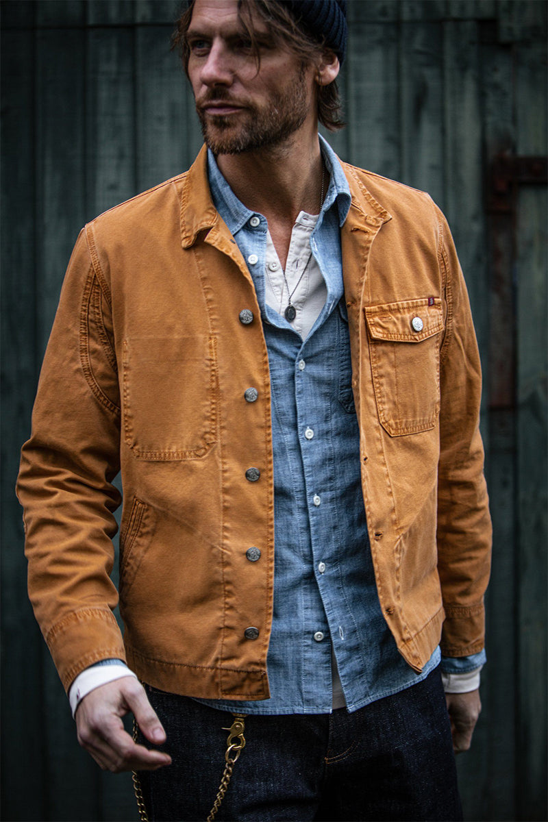 Heavy duty canvas sales jacket