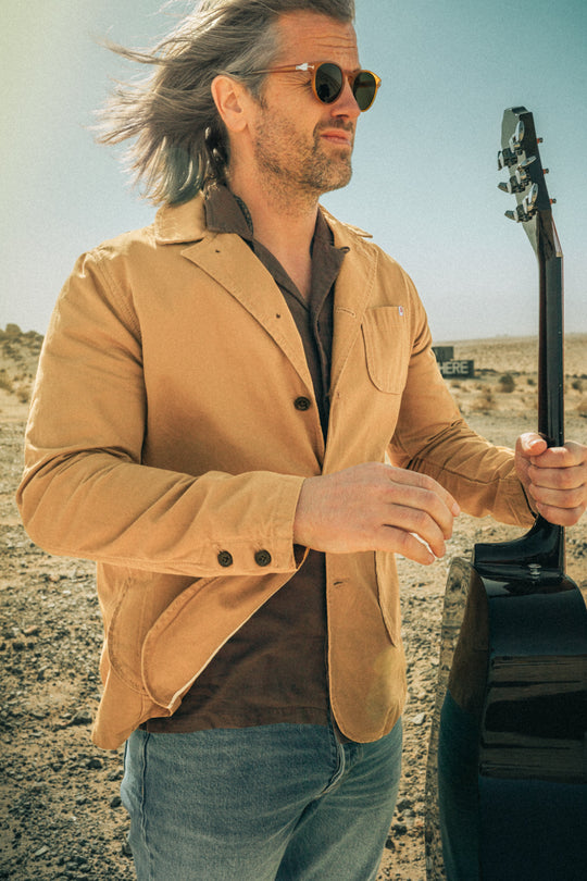 Hemingway Suit Jacket Tan