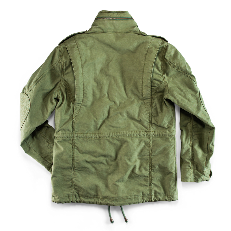 Army surplus green jacket discount