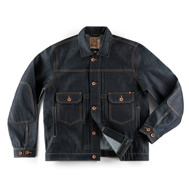 ジャケット・アウター soduk ribon denim vest / indigo Trucker Denim Vest Indigo - Made for Riding