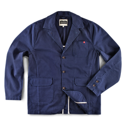 &SONS Hemingway Suit Jacket Midnight Blue