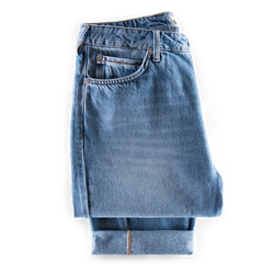 &SONS Switchback Jean Washed Indigo Blue