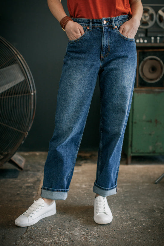 Damsons Beau Jeans Mid Blue