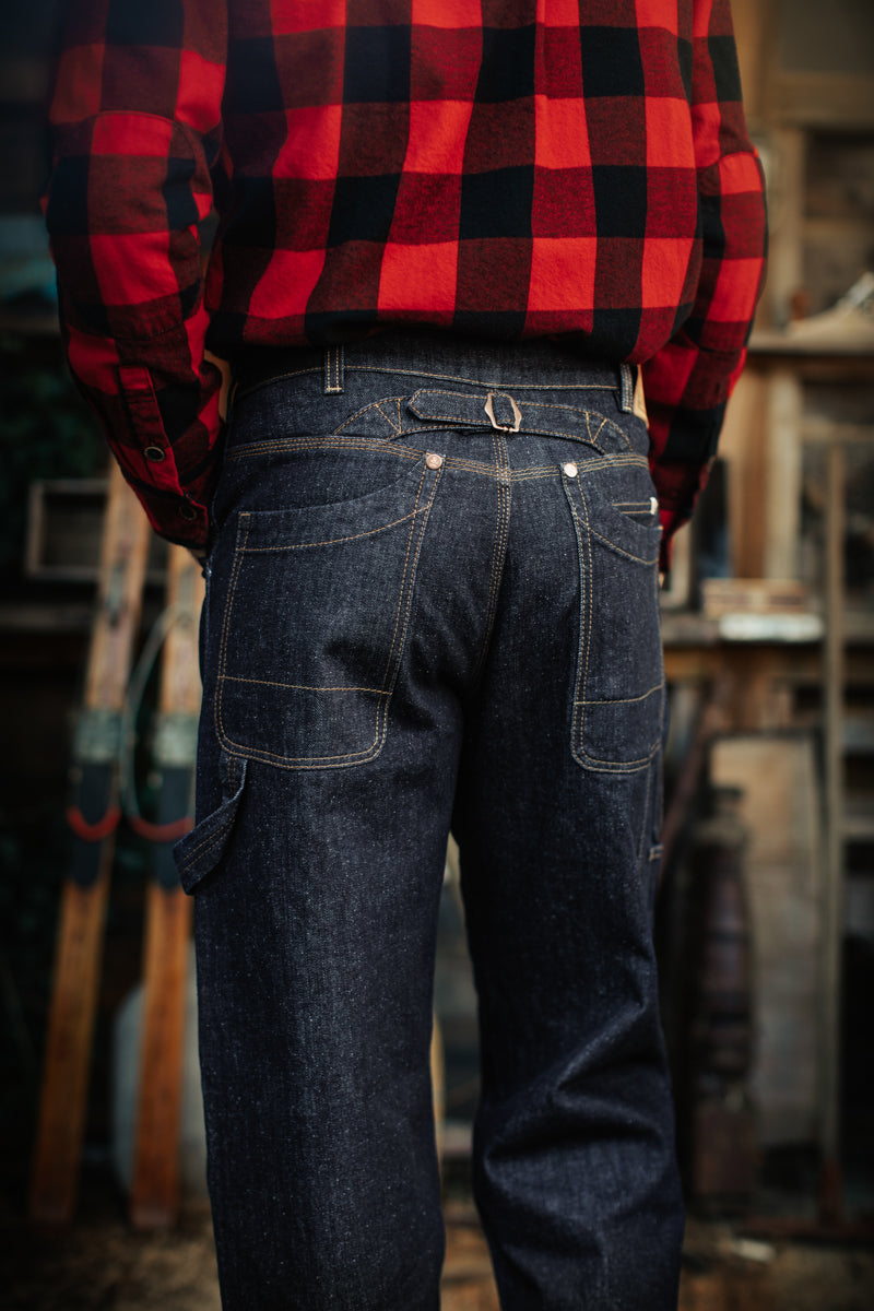 【ANGLAN】Denim Carpenter Pants b294111f552164a4ad5670adb8a74b