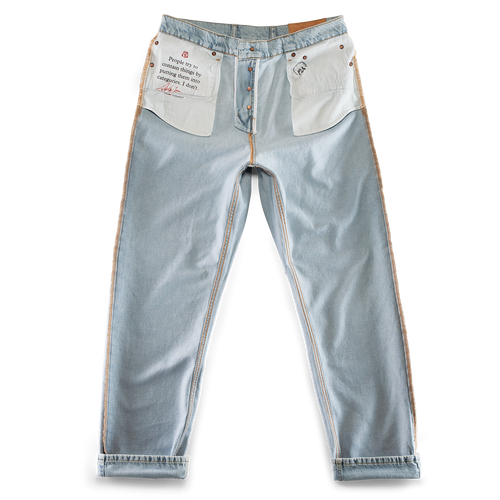 McQueen Bonner Jean Light Blue Wash McQueen Bonner Jean Light Blue Wash