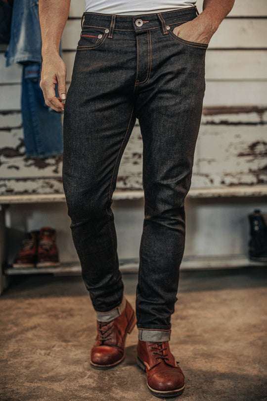 Brandon Denim Jean Charcoal