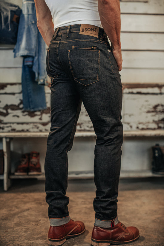 Brandon Denim Jean Charcoal