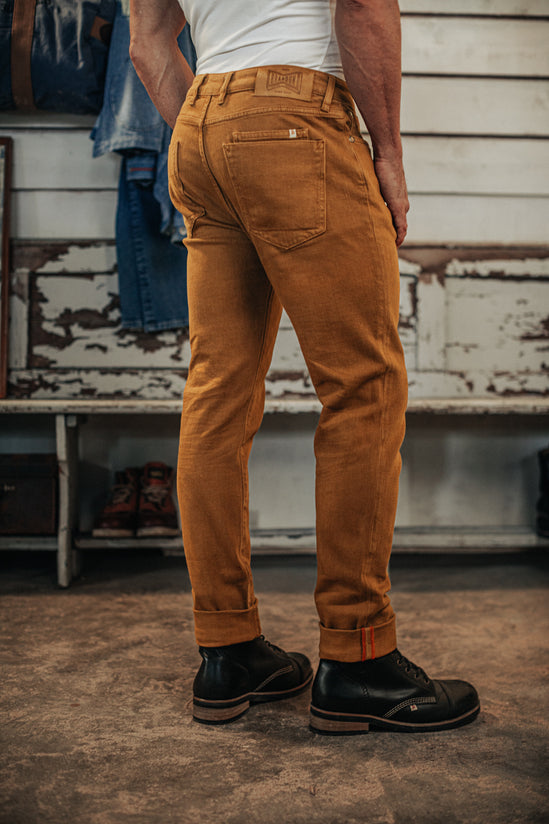 Brandon Overdyed Jean Tan