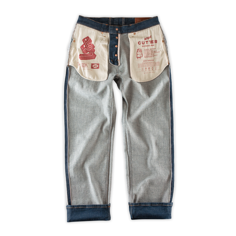 THEREDTHREAD / ザレッドスレッド】S cutting denim 1 - パンツ THEREDTHREAD / ザレッドスレッド】S cutting denim 1 - パンツ