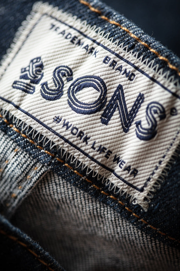 Cutter 13.5oz Indigo Selvedge Denim Jeans www.andsons.us