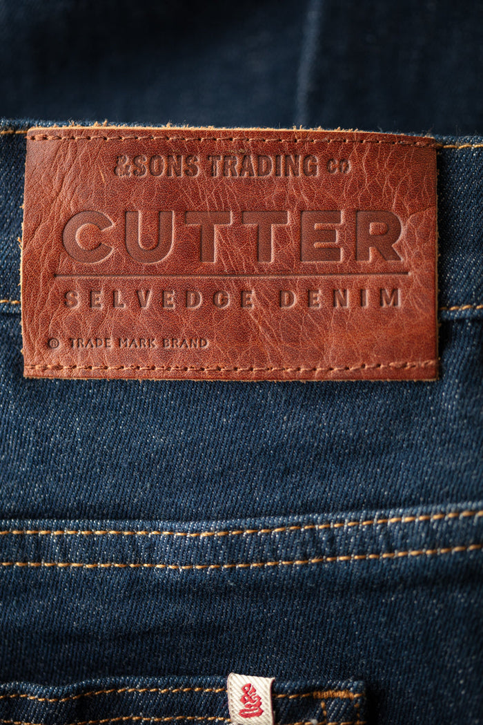 Cutter 13.5oz Indigo Selvedge Denim Jeans www.andsons.us