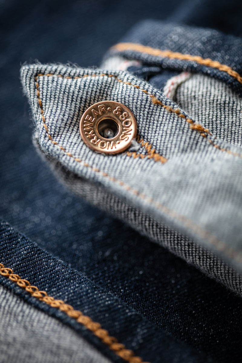 THEREDTHREAD / ザレッドスレッド】S cutting denim 2
