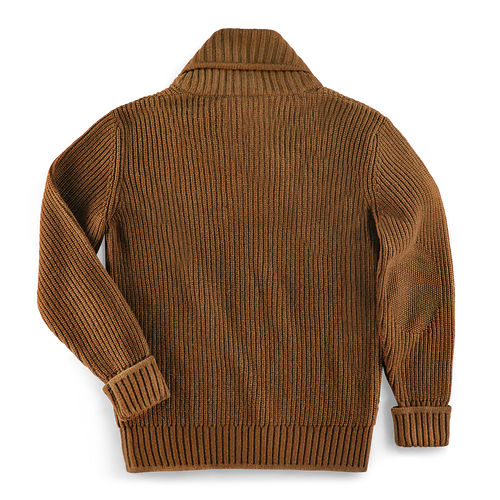 &SONS Port Shawl Collar Jumper Dune