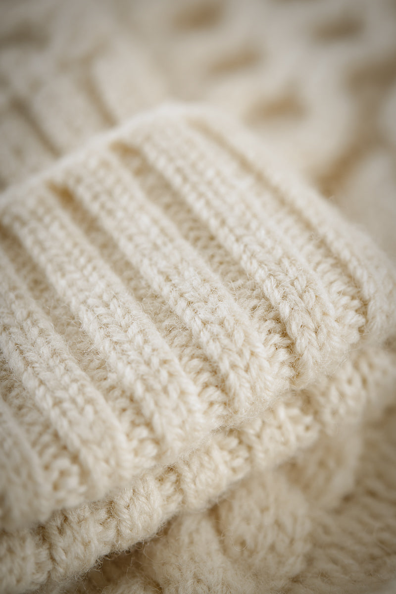 &SONS Clyde Knit Jumper Ecru – www.andsons.us &SONS Clyde Knit Jumper Ecru – www.andsons.us