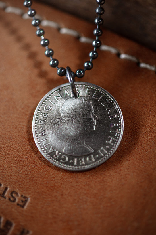 Lucky Sixpence Necklace