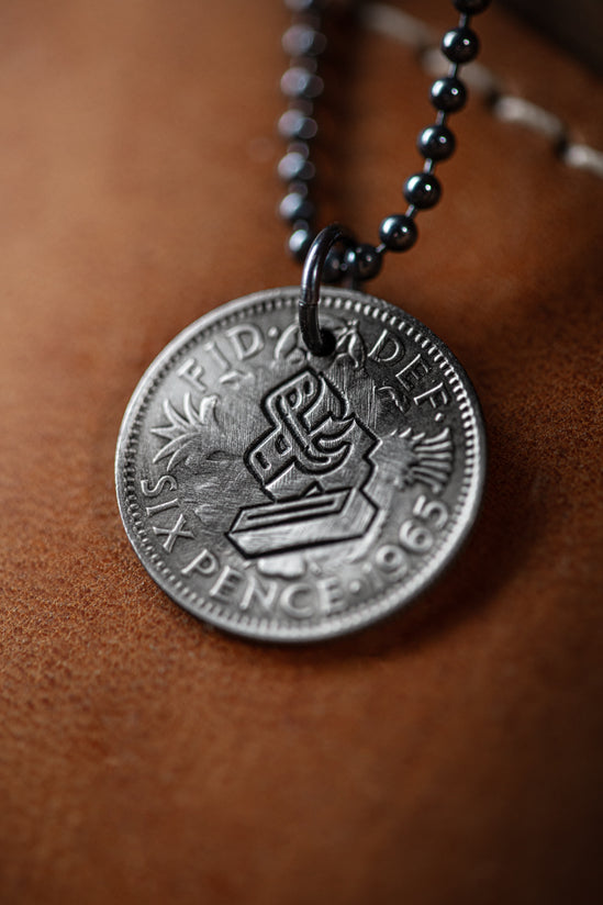 Lucky Sixpence Necklace