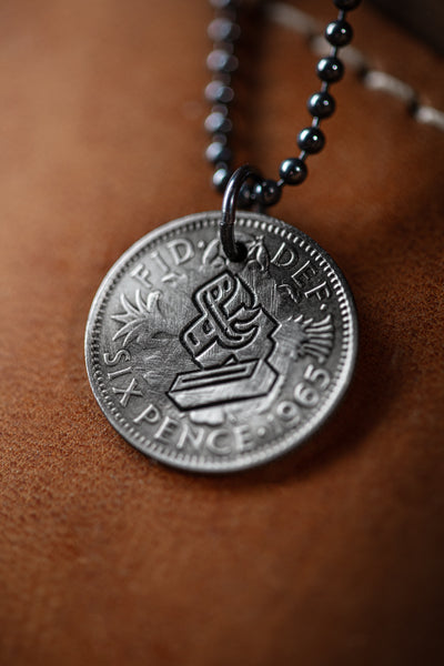 Lucky Sixpence Necklace