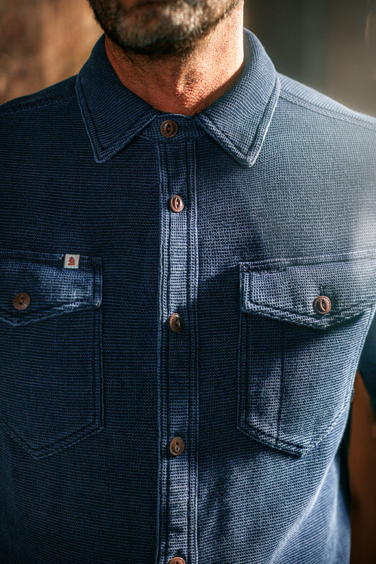 &SONS Olsen Indigo Shirt