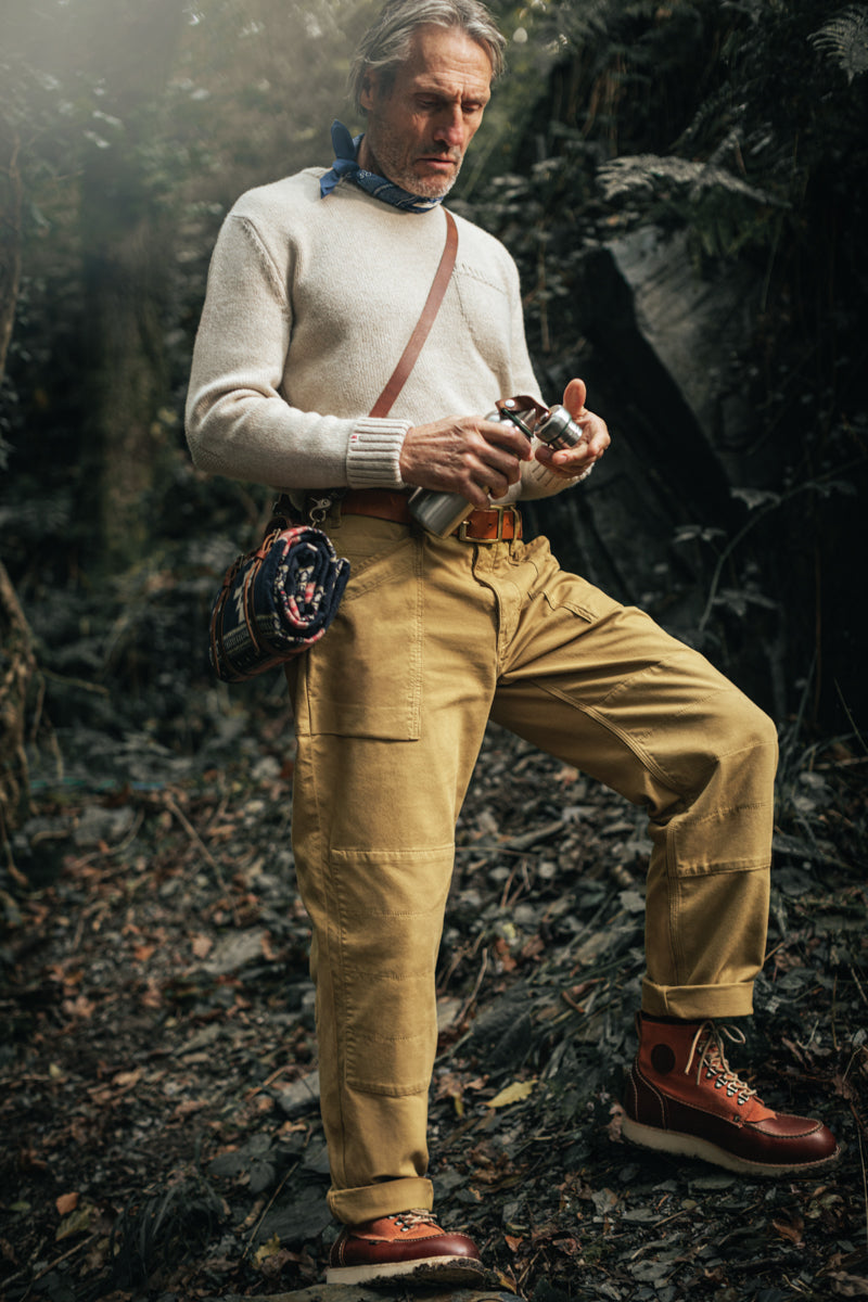 【EZKATON】24SS★ Stone Washed Painter Pants EZKATON (エズカートン) - ストーンウォッシュ加工ペイン