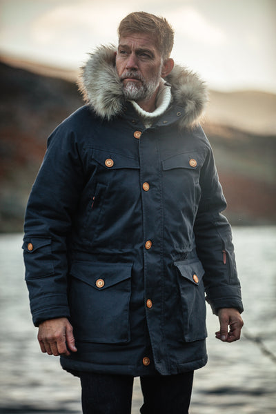&SONS Ridge Snow Parka Navy – www.andsons.us
