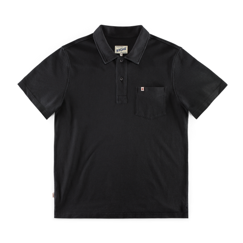 Kennedy Pique Polo Black