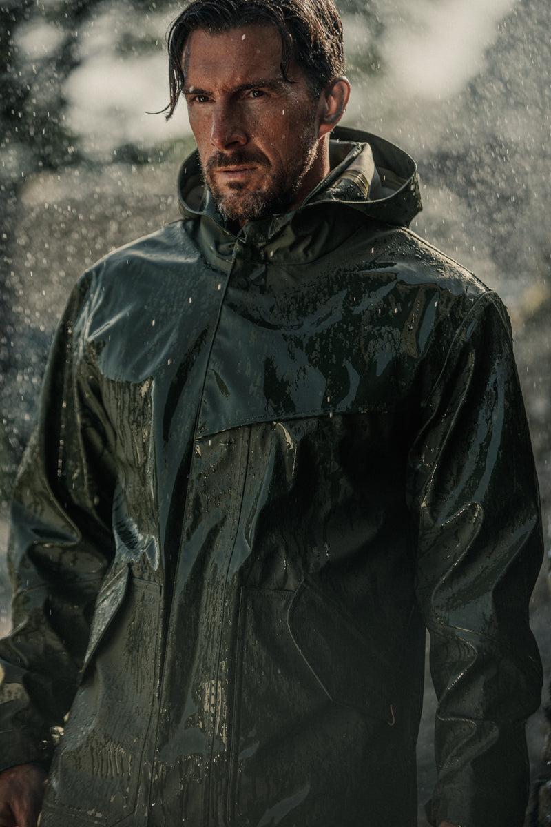 Ark Raincoat Green