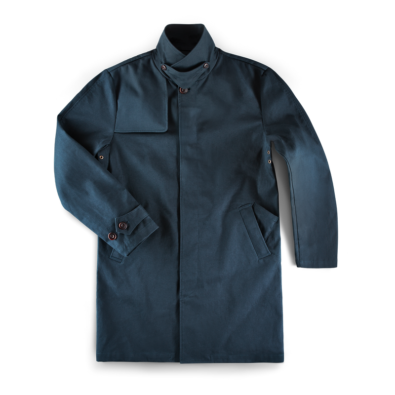 &SONS Woodward Raincoat Navy – www.andsons.us &SONS Woodward Raincoat Navy – www.andsons.us