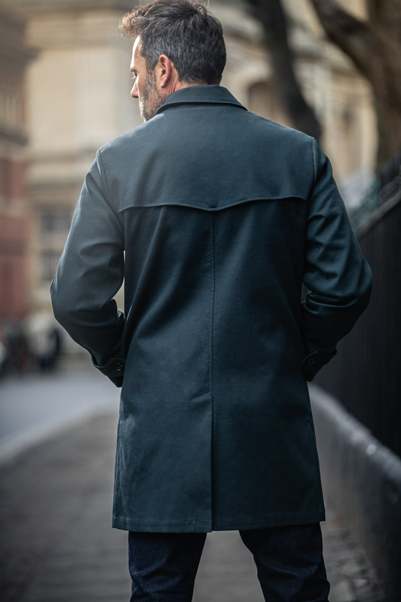 Trench Us Navy Rain Coat Men's All Weather Coat All Services Men's