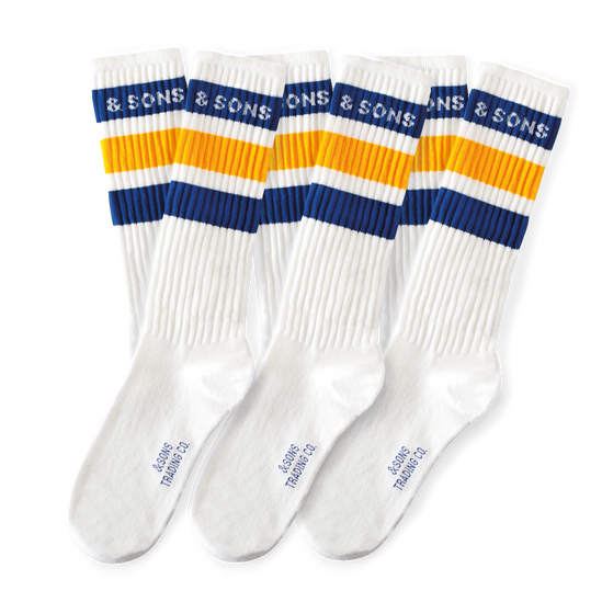 Socks 3 Pack – White