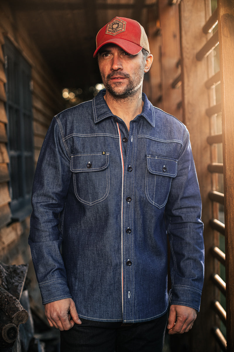 &SONS Cassidy Denim Shirt Indigo