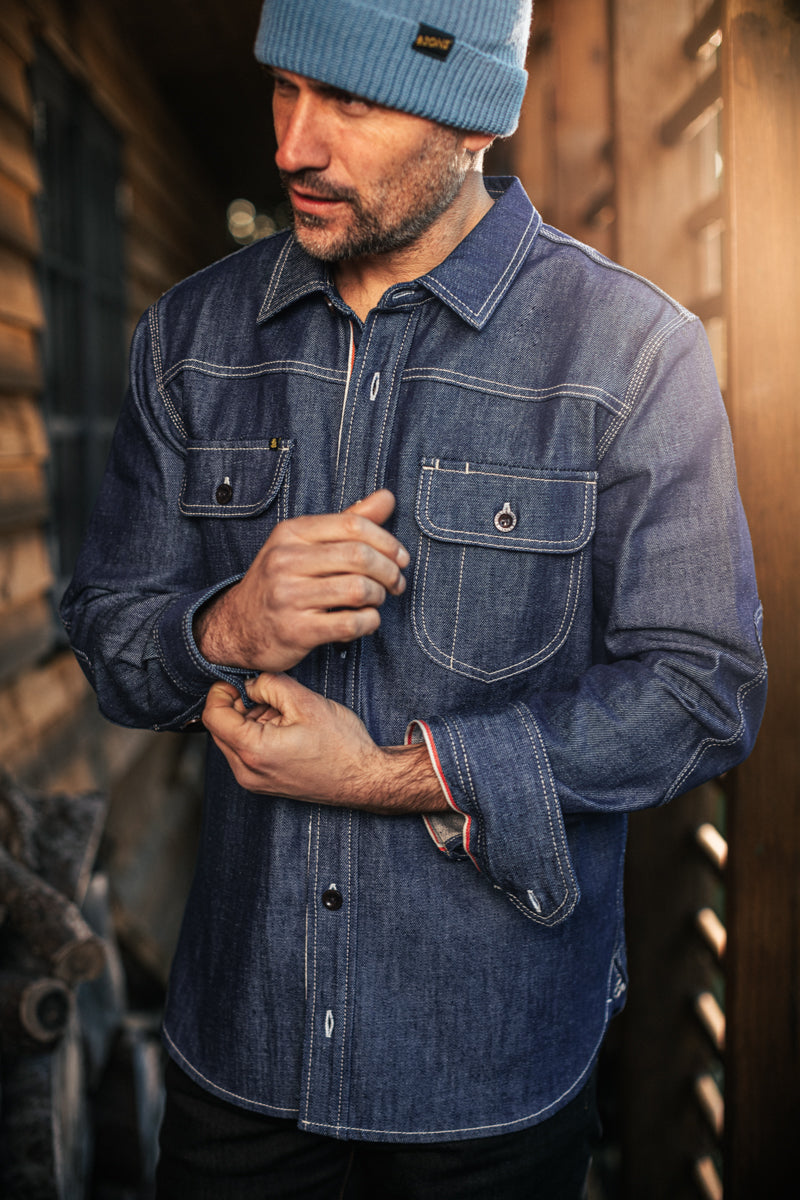&SONS Cassidy Denim Shirt Indigo