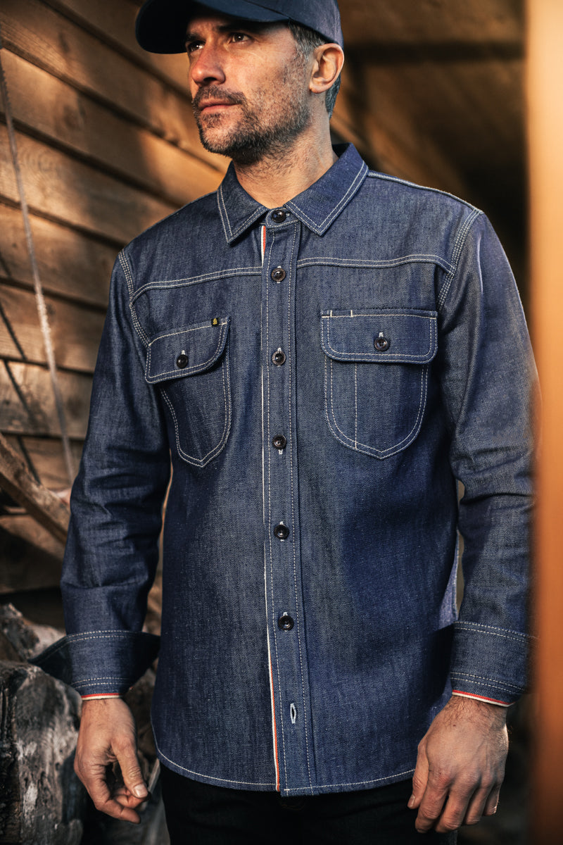 &SONS Cassidy Denim Shirt Indigo