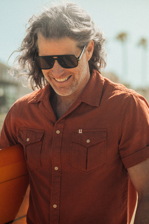 &SONS Coast Shirt Auburn Small &SONS Coast Shirt Auburn Small