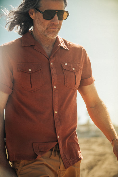 &SONS Coast Shirt Auburn Small &SONS Coast Shirt Auburn Small