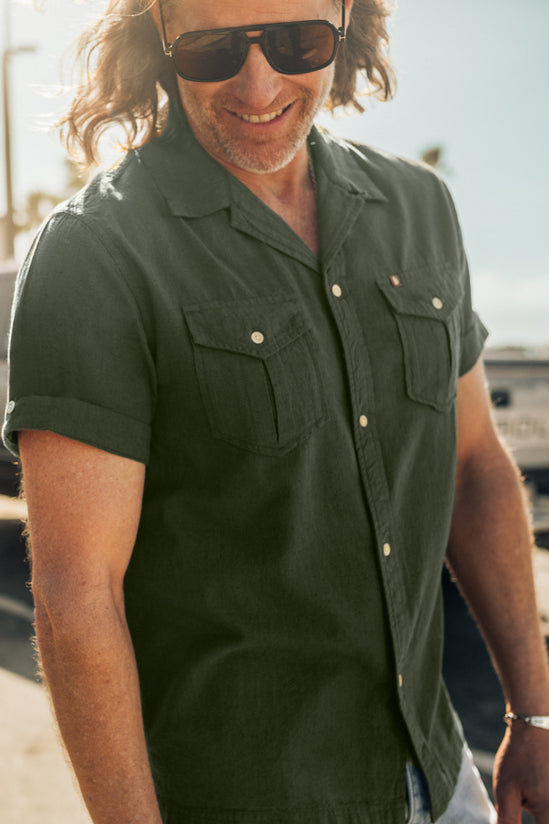 Coast Shirt Forest Green
