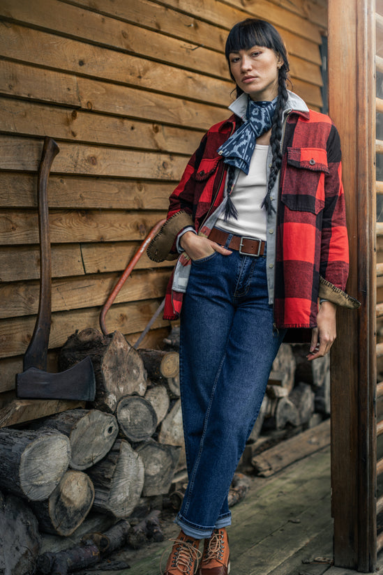 Damsons Lumberjill Shirt Red