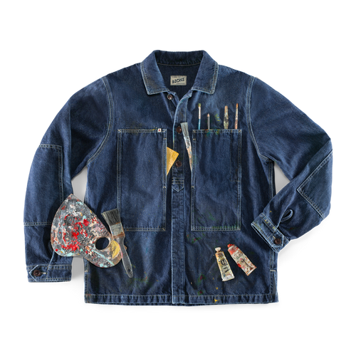 トップス AiE Denim Painter Shirt Made in USA Painter Shirt Indigo | Men's Shirts | &SONS