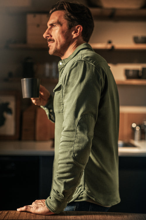 &SONS Sunday Shirt Army Green XL &SONS Sunday Shirt Army Green XL