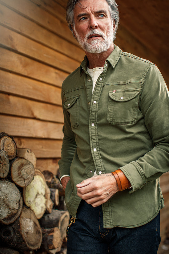 Sunday Shirt Army Green