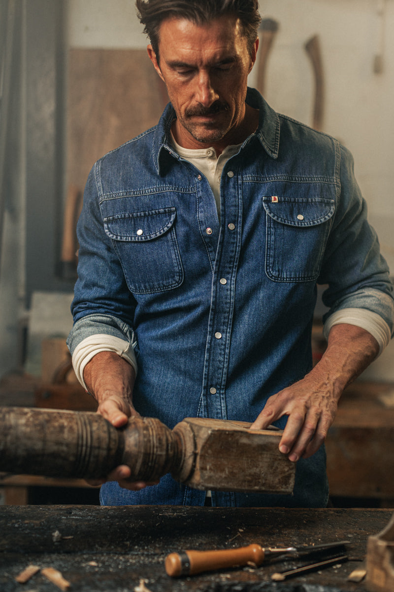 Sunday Shirt Denim | Men's Denim Shirt | &SONS