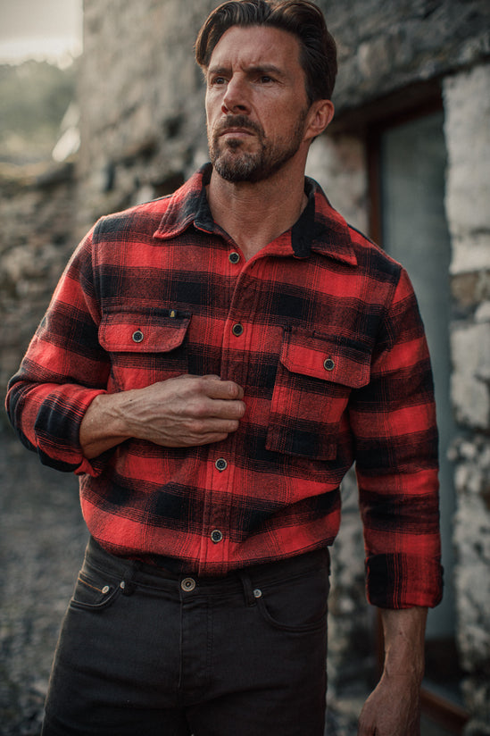 Carder Shirt Red/Black