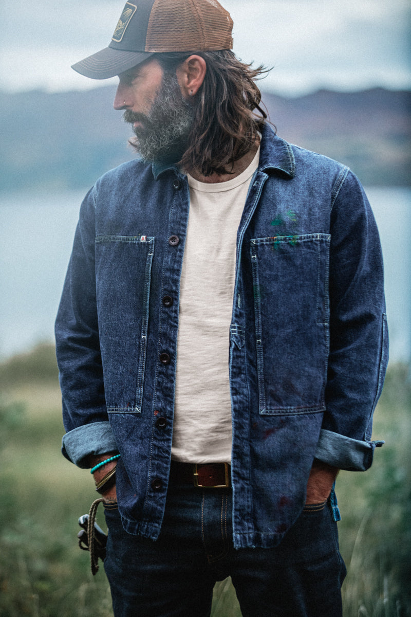 Painter Shirt Indigo | Men's Shirts | &SONS