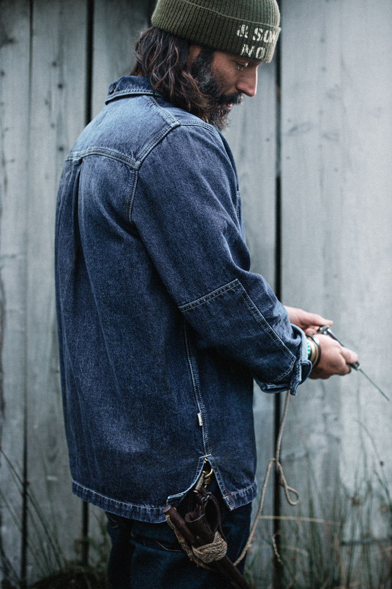 Painter Shirt Indigo | Men's Shirts | &SONS