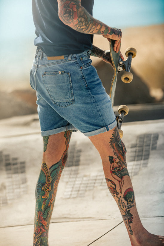 Laguna Denim Shorts Blue