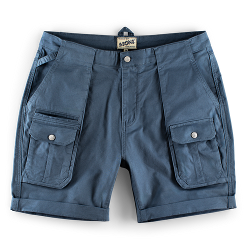 &SONS Gravel Hiking Shorts Churchill Blue