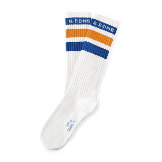 &SONS Baseline Socks White